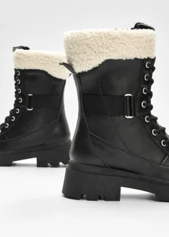 Mujer bonprix bonprix Botas forradas con cordones