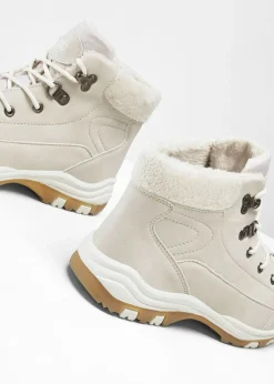 Mujer bonprix bonprix Botas forradas con cordones