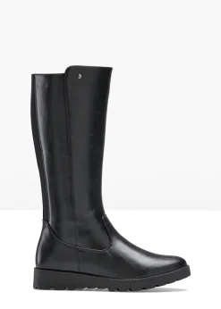 bonprix bonprix Tendencias·Zapatos Veganos|Botas>Botines de caña ancha Negro