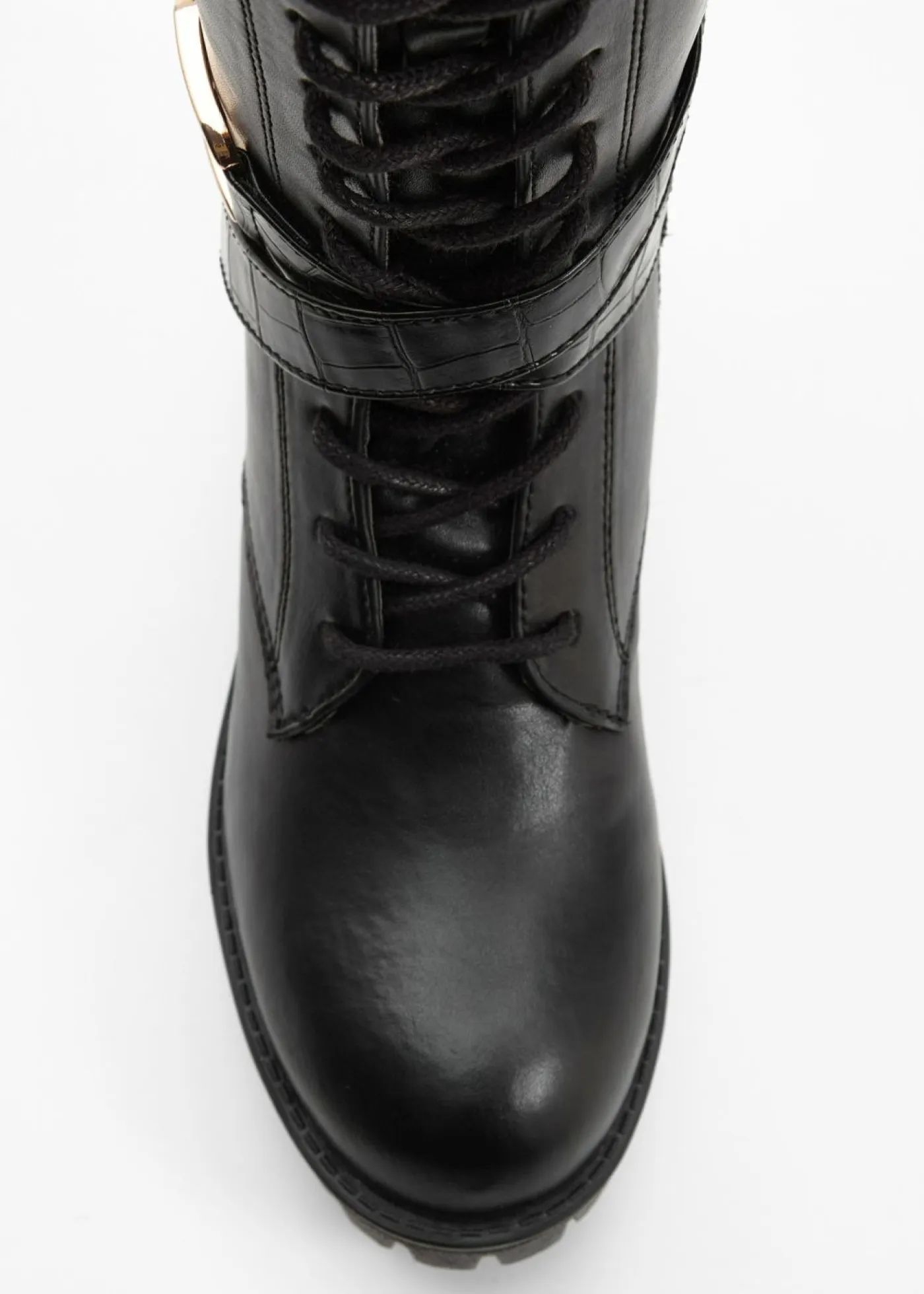 bonprix bonprix Botas>Botines de cordones Negro