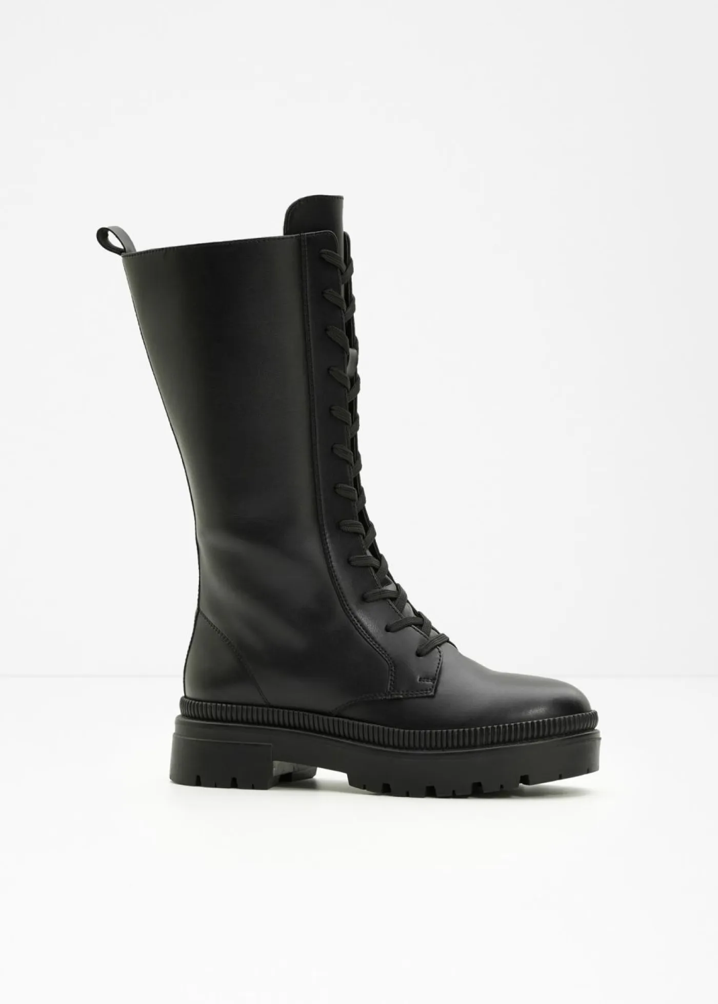 bonprix bonprix Botas>Botines de cordones Negro