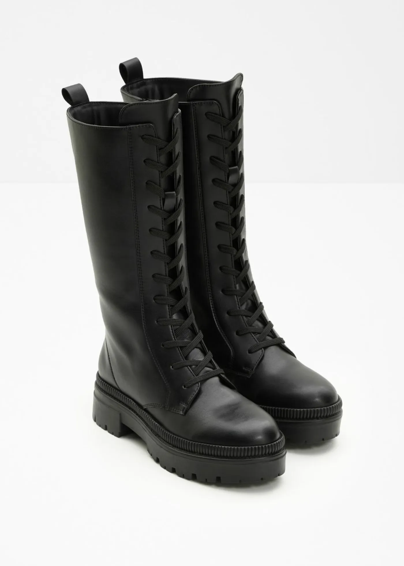 bonprix bonprix Botas>Botines de cordones Negro