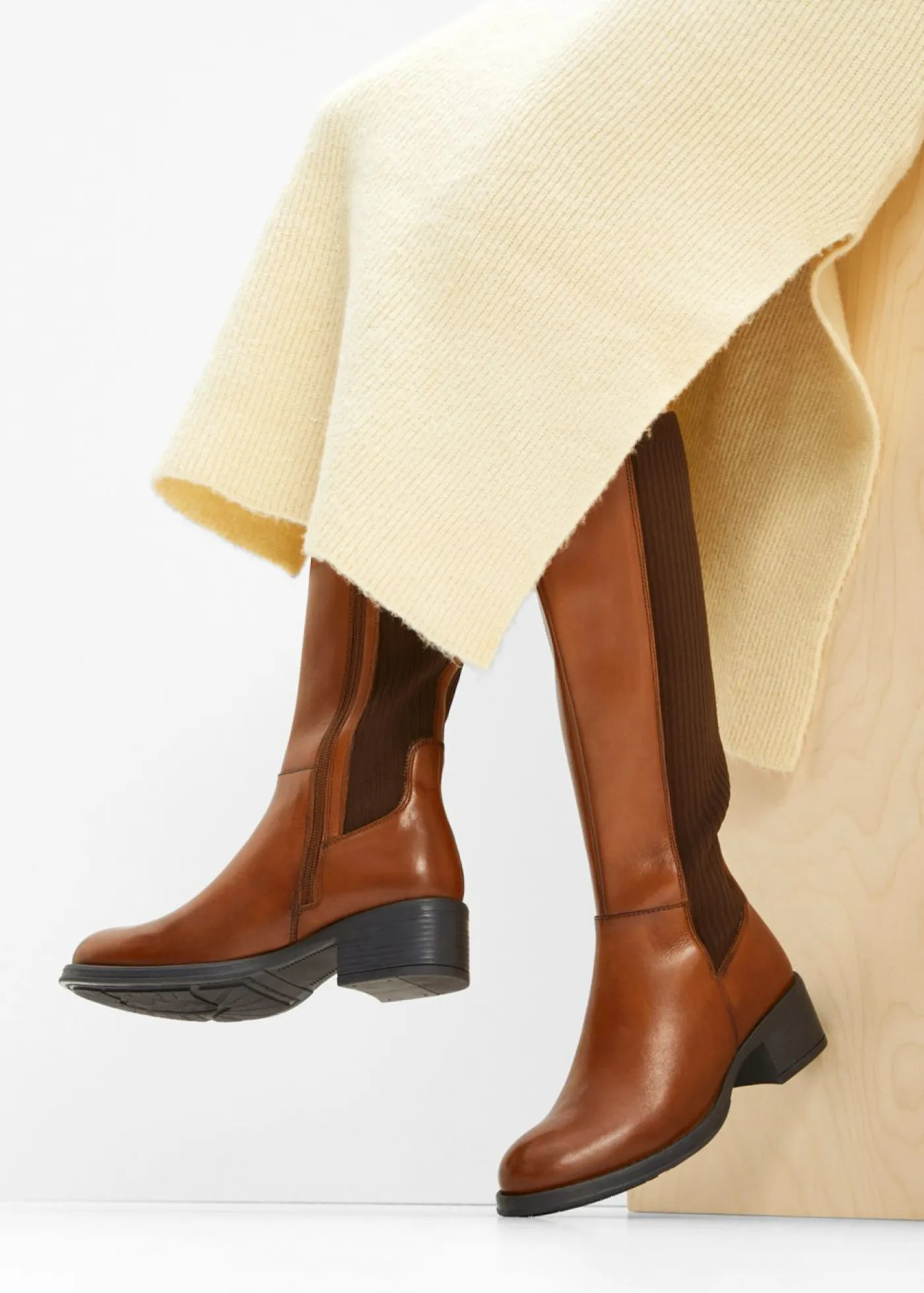 Mujer bonprix bonprix Botines de cuero