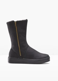 bonprix bonprix Botas De Pelo|Botas>Botines de invierno Negro