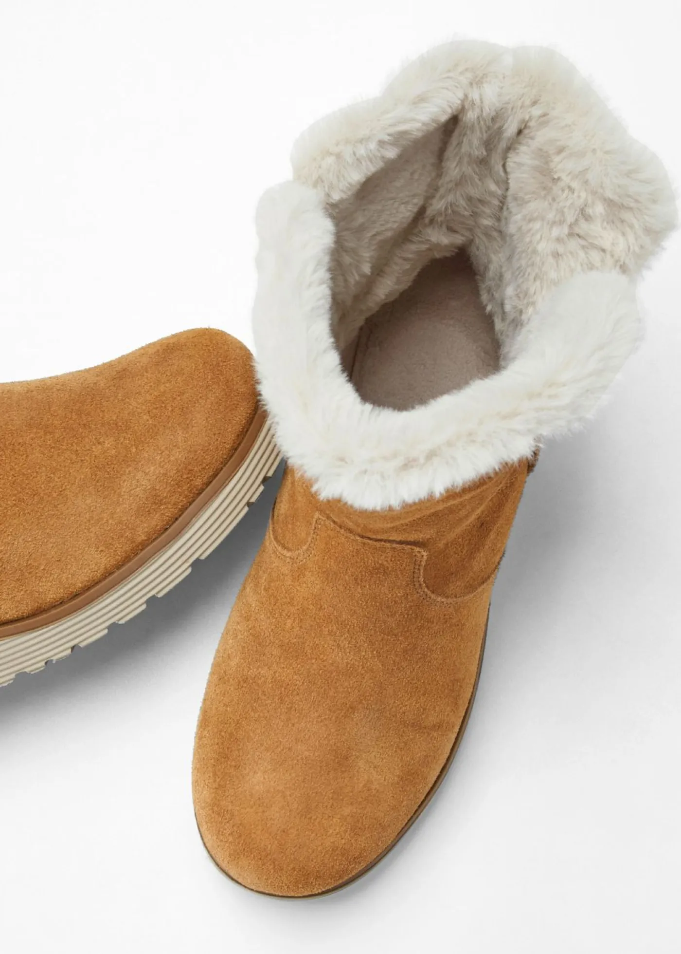 bonprix Skechers Zapatos De Marca·Skechers|Botas De Pelo>Botines de Skechers Marrón claro