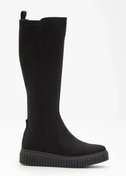 bonprix Jana Zapatos De Marca·Jana|Botas De Pelo>Botines Jana de ancho cómodo Negro