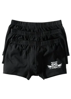 bonprix bonprix Bóxers|Ropa Interior·Bóxers>Boxers ajustados de algodón (3 unidades) Negro/gris plata