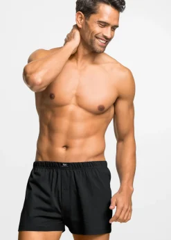 Hombre bonprix bonprix Boxers holgado de punto de algodón (3 unidades)