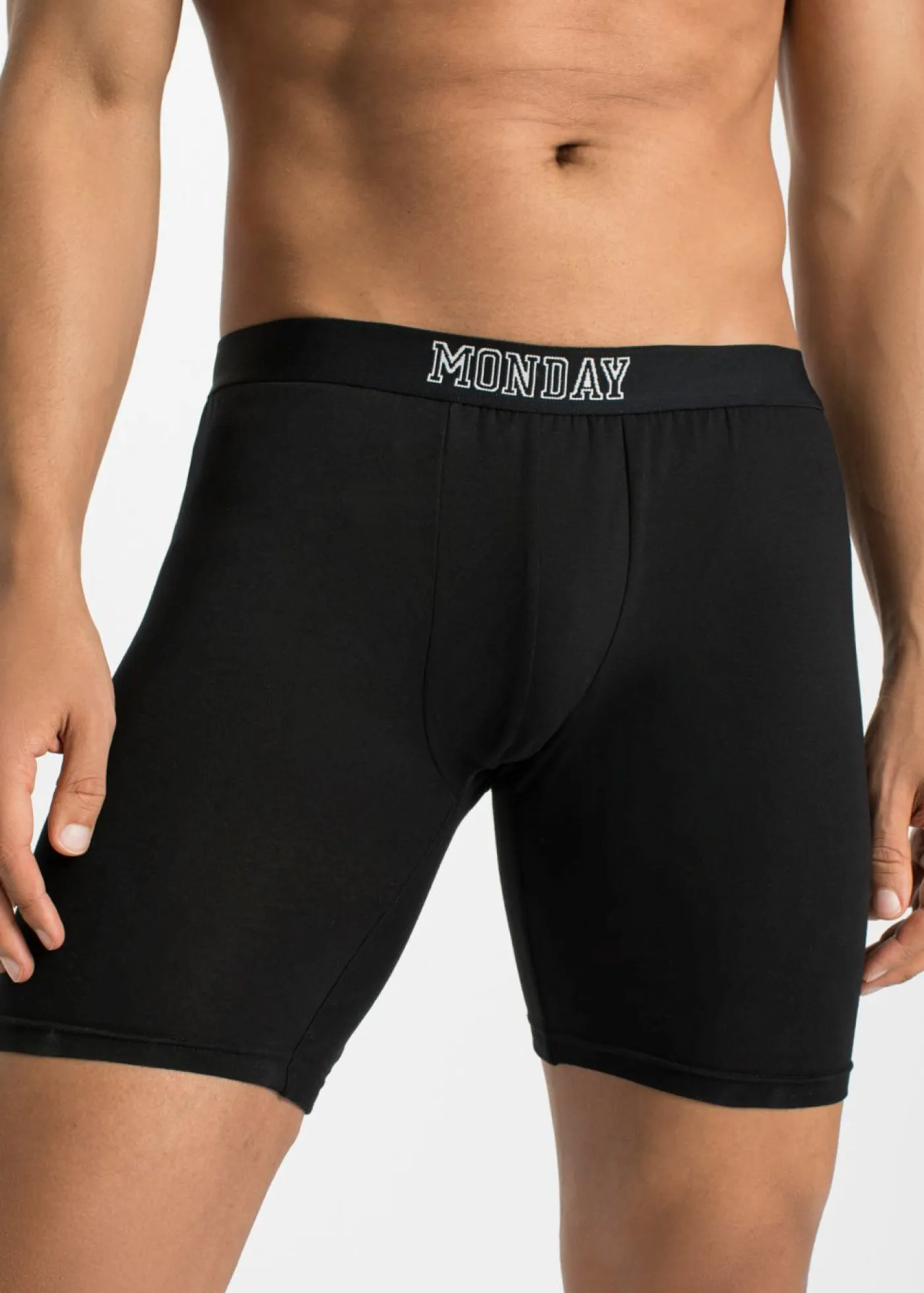 Hombre bonprix bonprix Boxers largos ajustados con algodón (7 unidades)