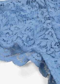 bonprix bonprix Lencería|Bragas>Braga brasileña con encaje azul provenzal