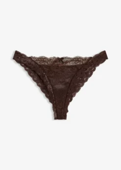 Mujer bonprix bonprix Braga brasileña con encaje delicado