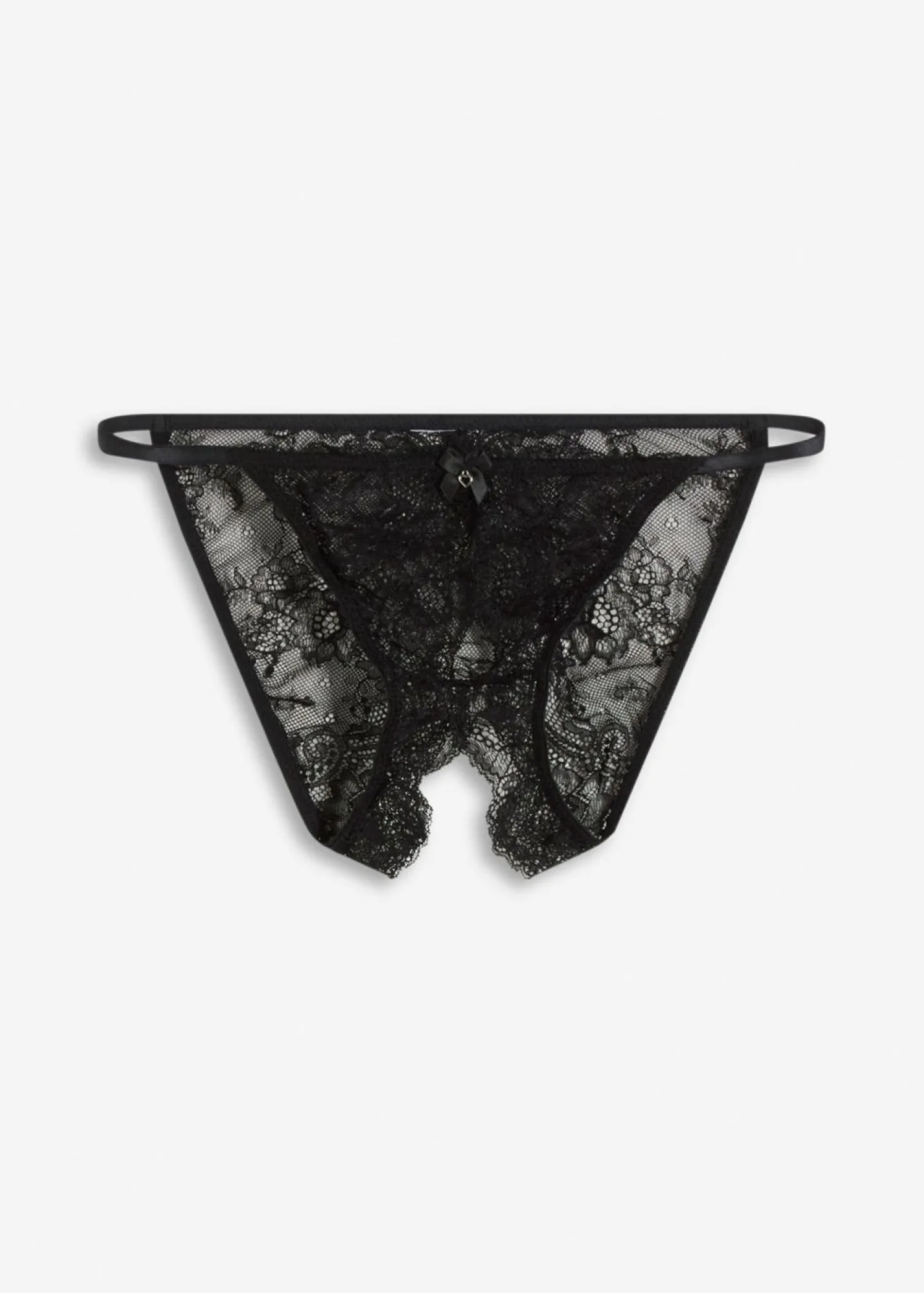 bonprix bonprix Lencería Sexy>Braga con abertura Negro
