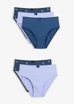 Mujer bonprix bonprix Braga con algodón cómodo (5 unidades)