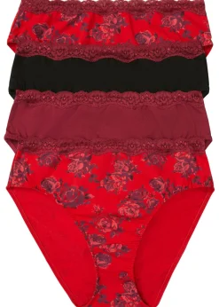 Mujer bonprix bonprix Braga con algodón orgánico (4 unidades)