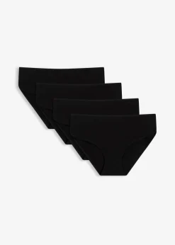 Mujer bonprix bonprix Braga con algodón orgánico (4 unidades)