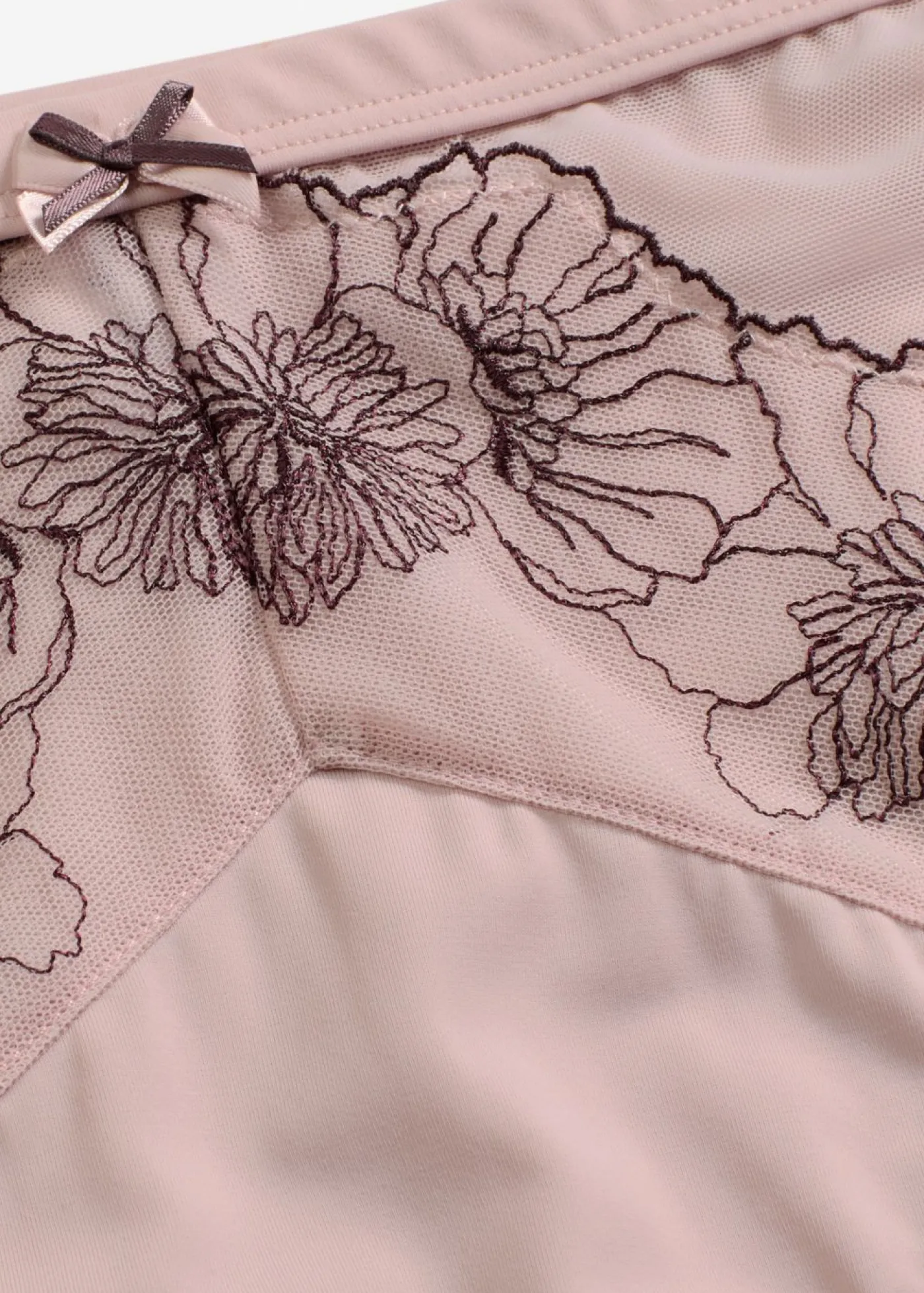 bonprix bonprix Lencería|Bragas>Braga con bordado delicado rosa mate-baya