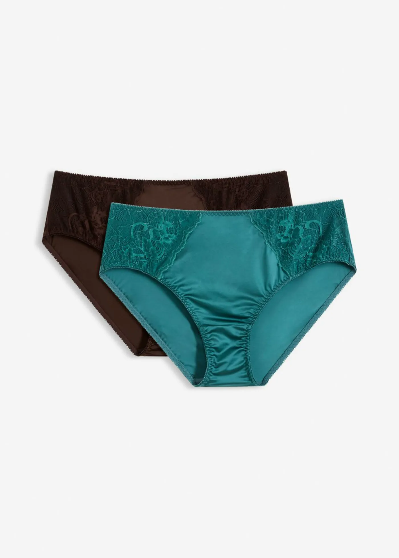 Mujer bonprix bonprix Braga con efecto brillante (2 unidades)