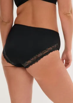 Mujer bonprix bonprix Braga con encaje delicado