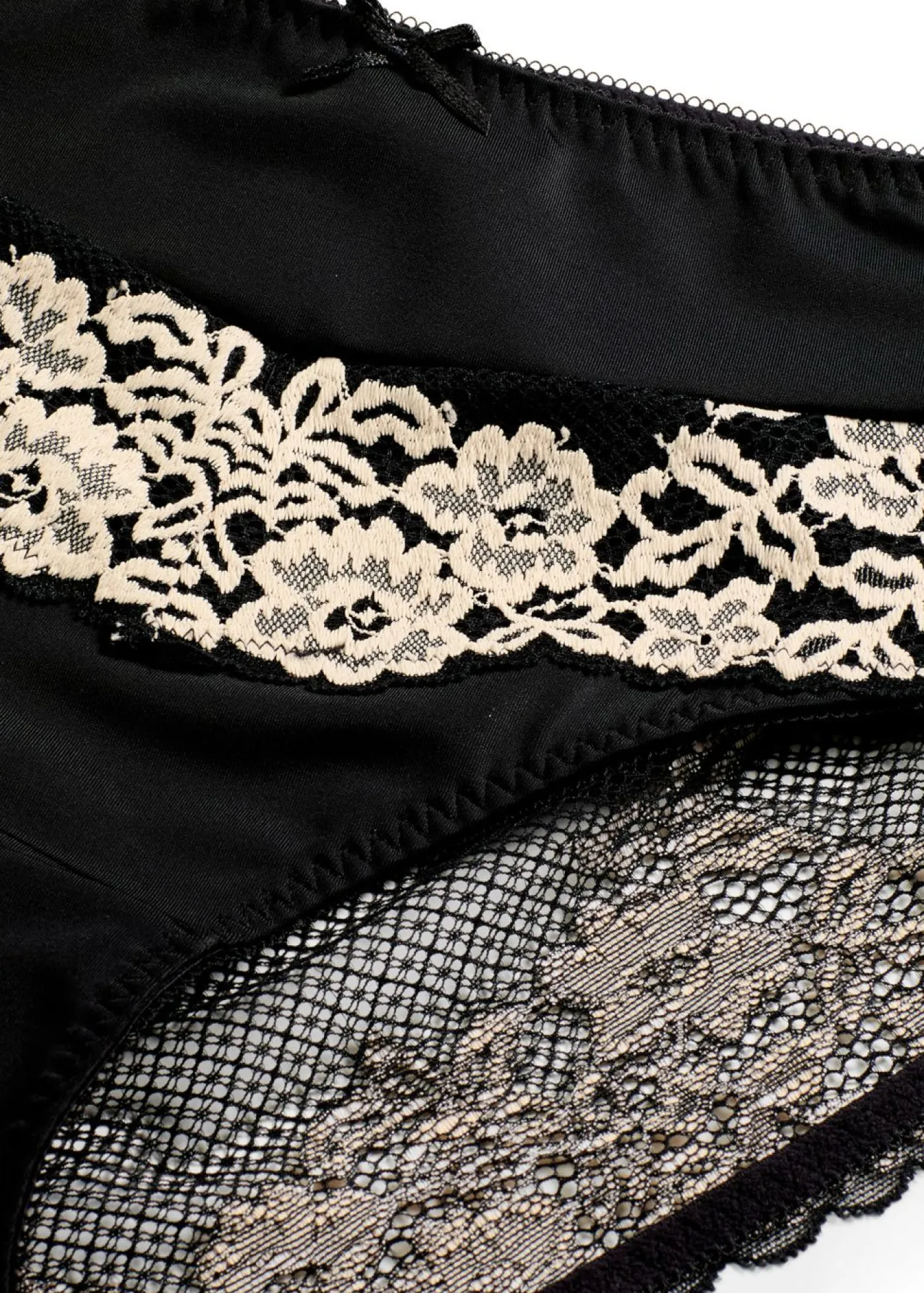 Mujer bonprix bonprix Braga con encaje delicado