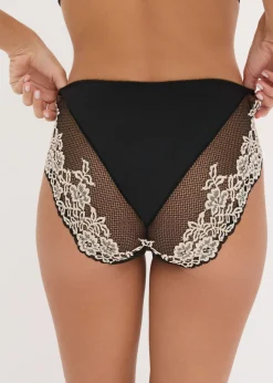 Mujer bonprix bonprix Braga con encaje delicado