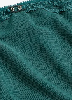 bonprix bonprix Lencería|Bragas>Braga con encaje delicado verde mar