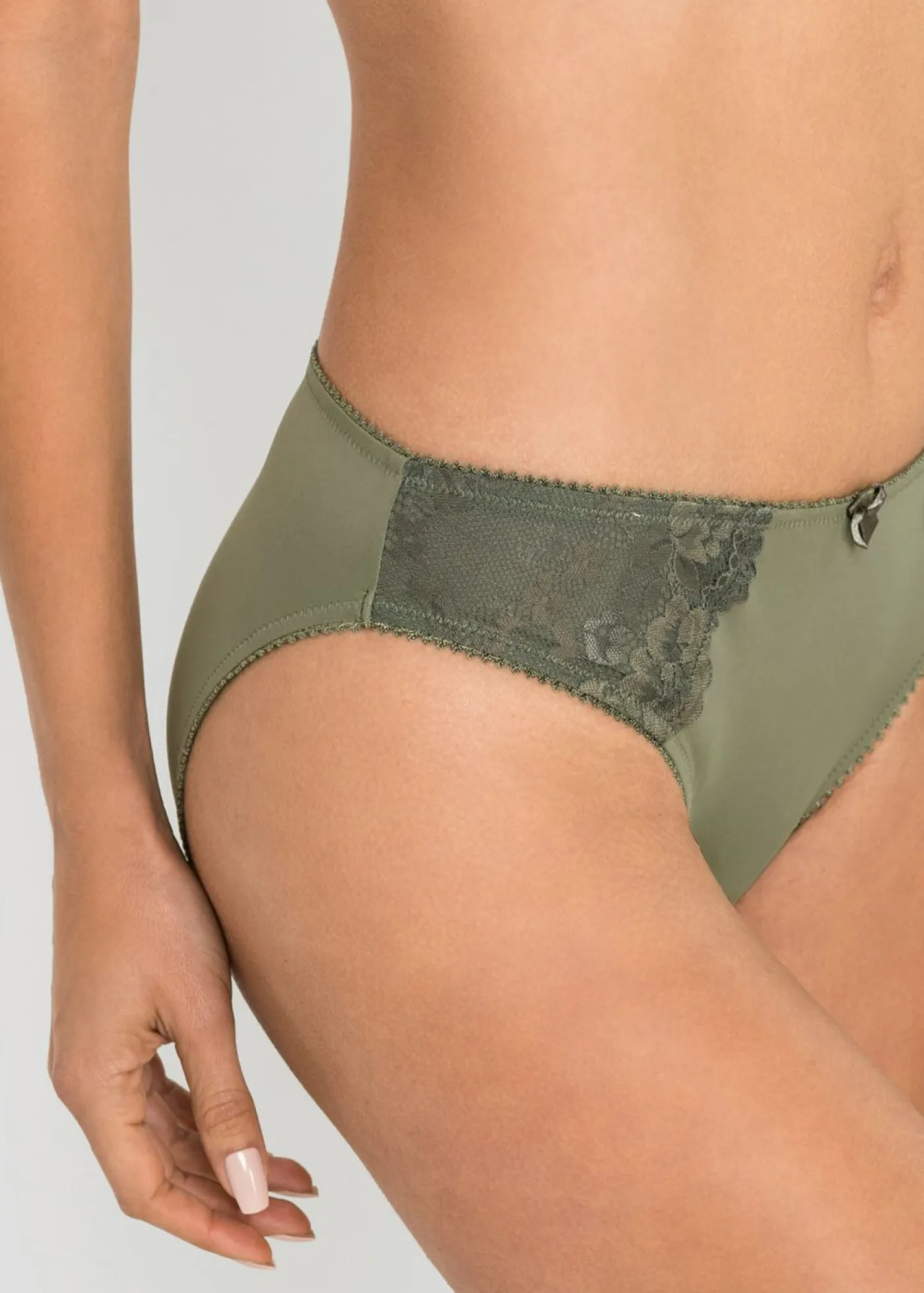 Mujer bonprix bonprix Braga con encaje delicado (2 unidades)