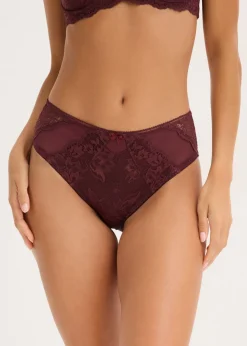 Mujer bonprix bonprix Braga con encaje delicado