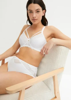 Mujer bonprix bonprix Braga con encaje delicado