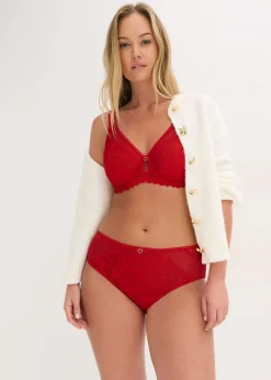 Mujer bonprix bonprix Braga con encaje delicado