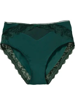 bonprix bonprix Lencería|Bragas>Braga con material reciclado Verde intenso