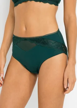 bonprix bonprix Lencería|Bragas>Braga con material reciclado Verde intenso