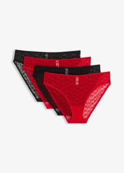 Mujer bonprix bonprix Braga de encaje (4 unidades)