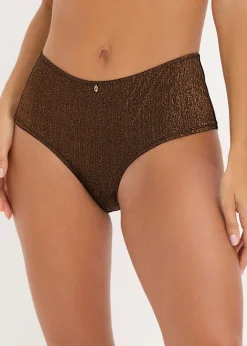 Mujer bonprix bonprix Bragas brasileñas de material brillante