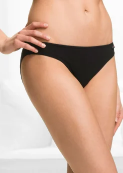 bonprix bonprix Ropa Interior De Algodón|Básicos>Bragas (6 unidades) Negro