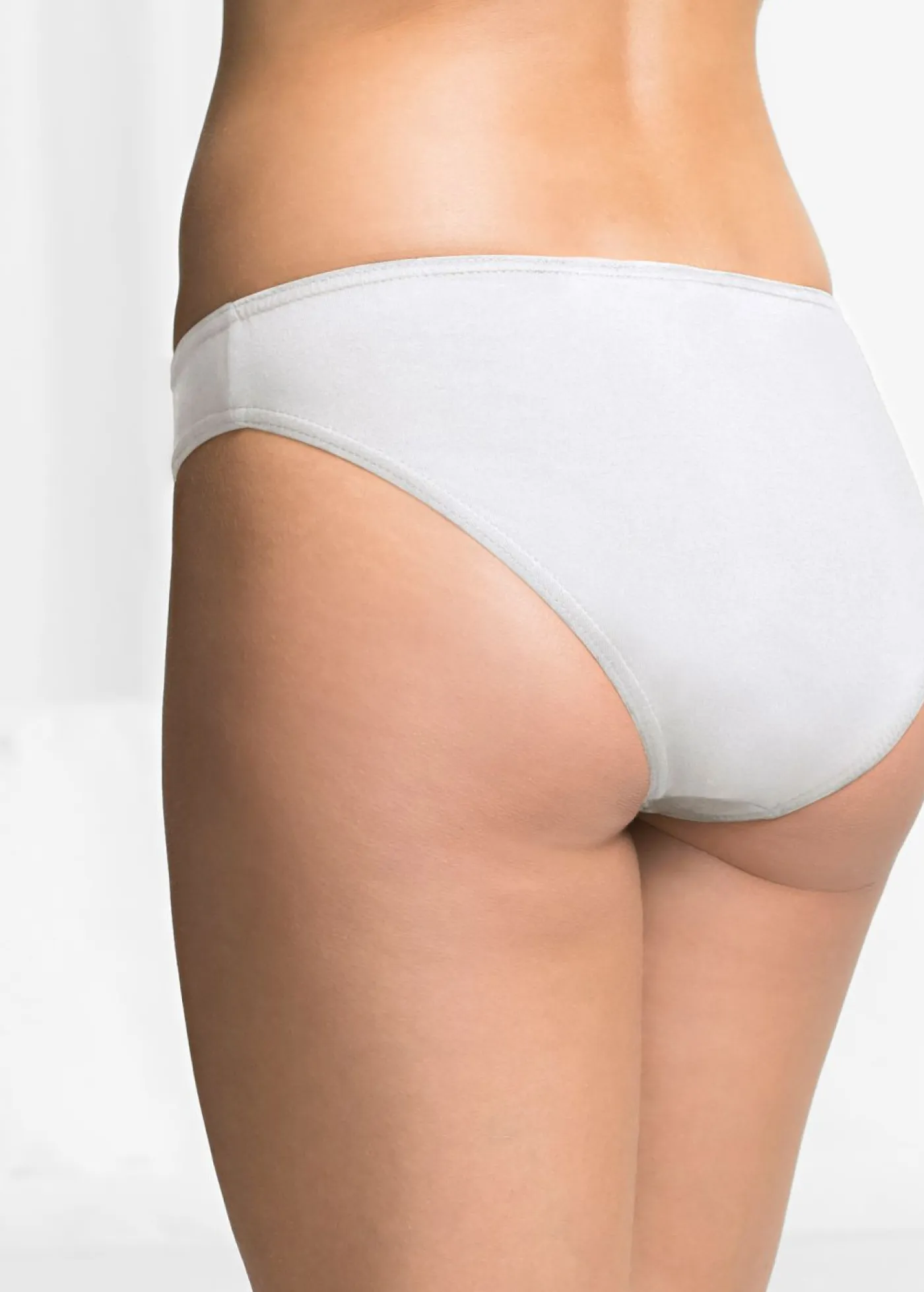 bonprix bonprix Ropa Interior De Algodón|Básicos>Braguita (10 unidades) Blanco