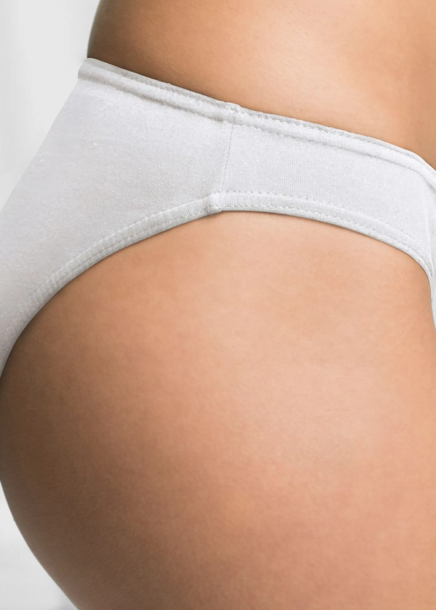 bonprix bonprix Ropa Interior De Algodón|Básicos>Braguita (10 unidades) Blanco
