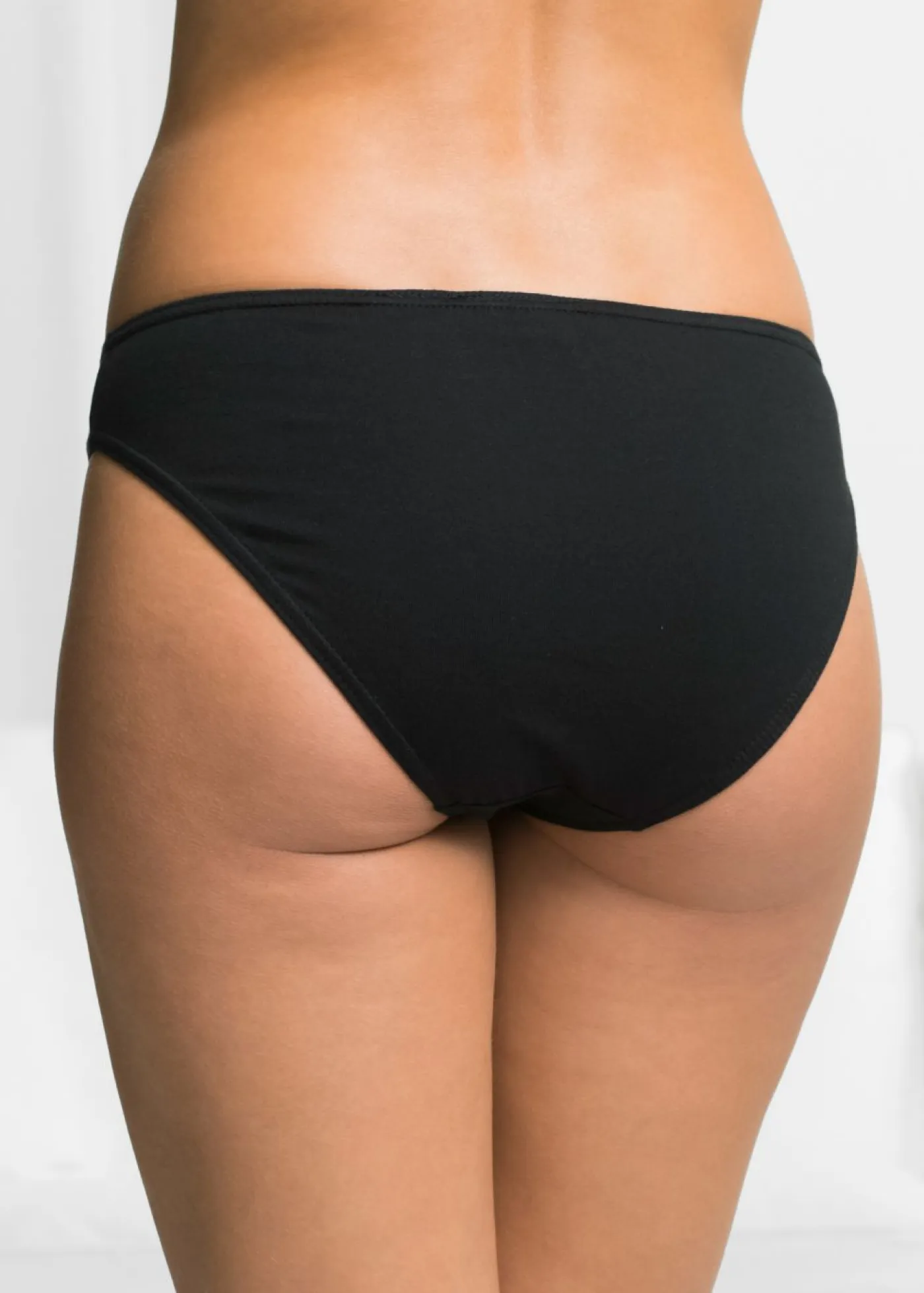 bonprix bonprix Ropa Interior De Algodón|Básicos>Braguita (10 unidades) Negro