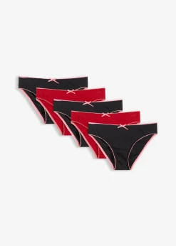 Mujer bonprix bonprix Braguita con aspecto de corazón (5 unidades)