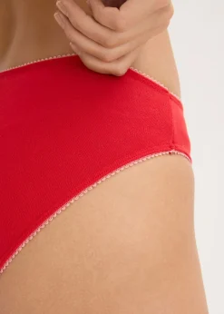 Mujer bonprix bonprix Braguita con aspecto de corazón (5 unidades)