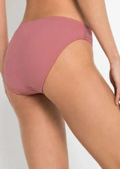 Mujer bonprix bonprix Braguita con bordado (2 unidades)