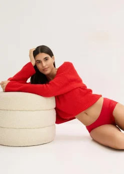 Mujer bonprix bonprix Braguita con encaje (4 unidades)