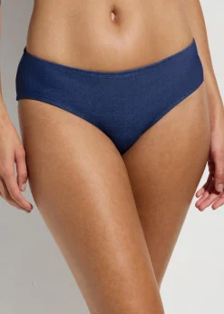 bonprix bonprix Conjuntos De Traje De Baño|Tankinis>Braguita de bikini con aspecto vaquero Azul marino