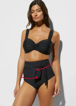 Mujer bonprix bonprix Braguita de bikini highwaist con gran efecto moldeador y cordón