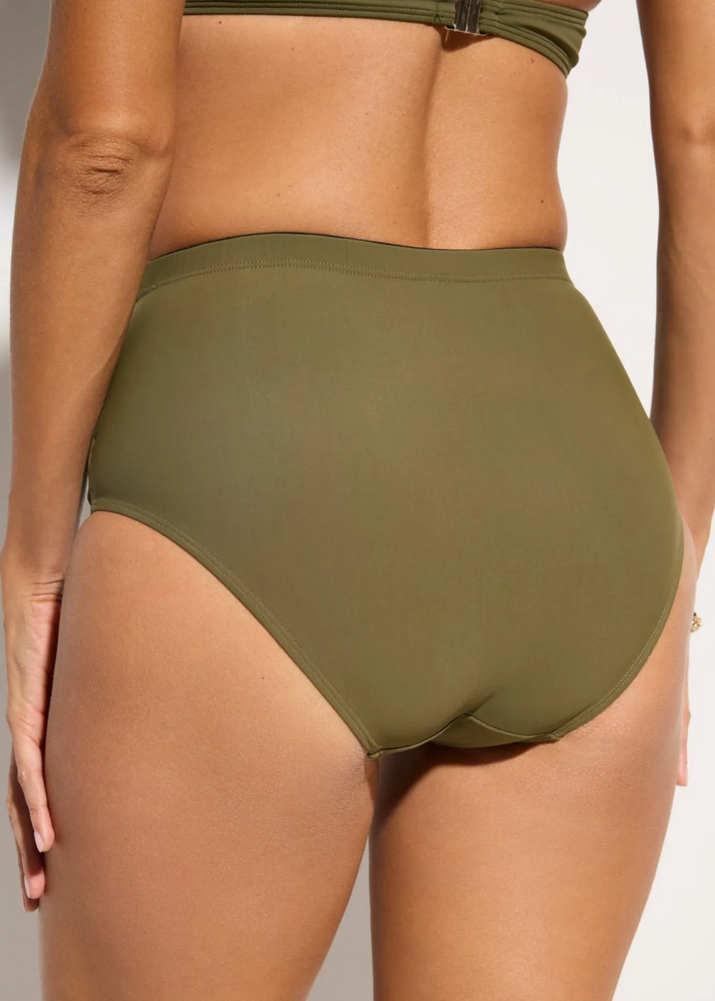 Mujer bonprix bonprix Braguita de bikini highwaist con ligero efecto moldeador y fruncido