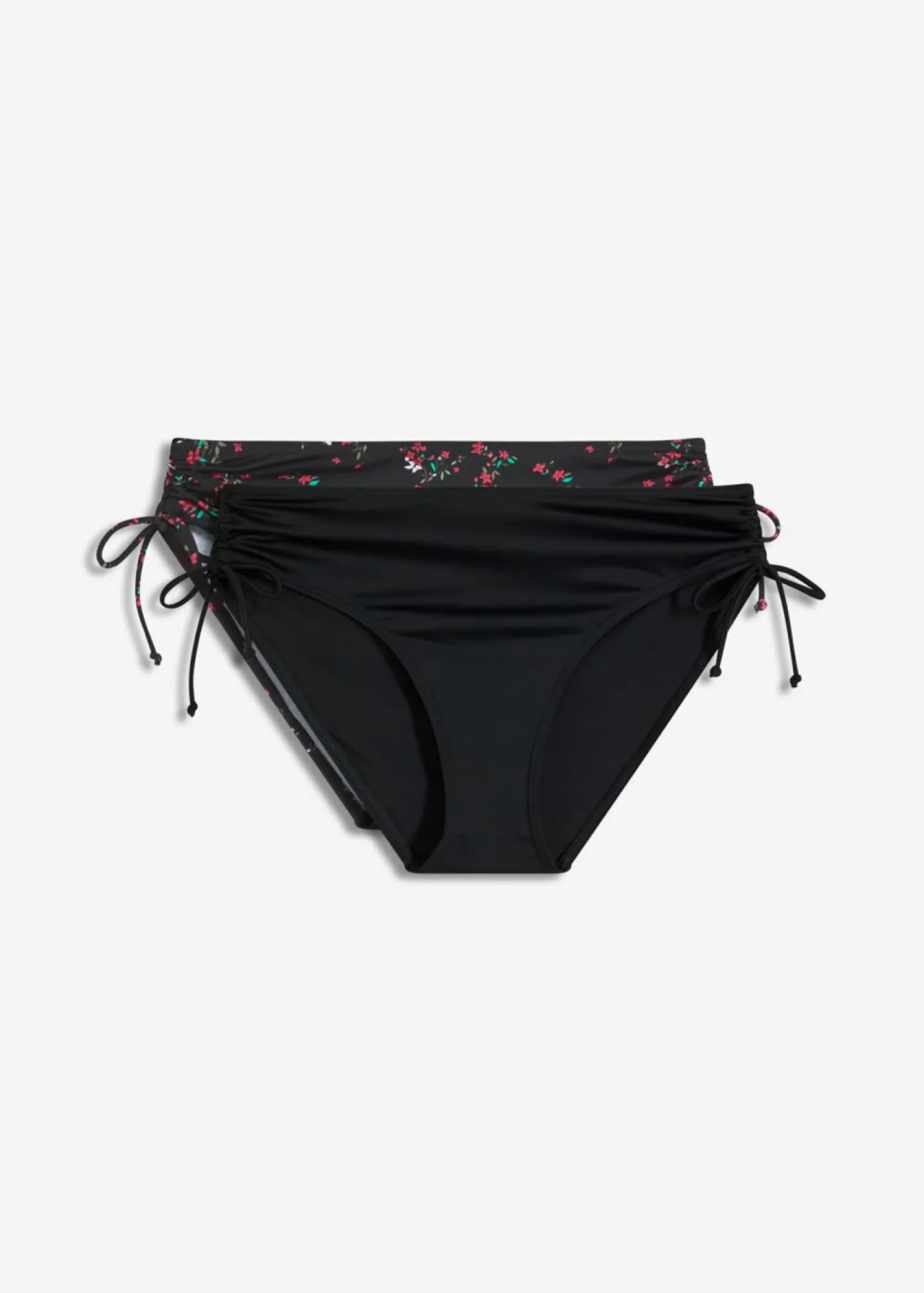 bonprix bonprix Conjuntos De Traje De Baño|Tankinis>Braguita de bikini (2 unidades) Negro-negro