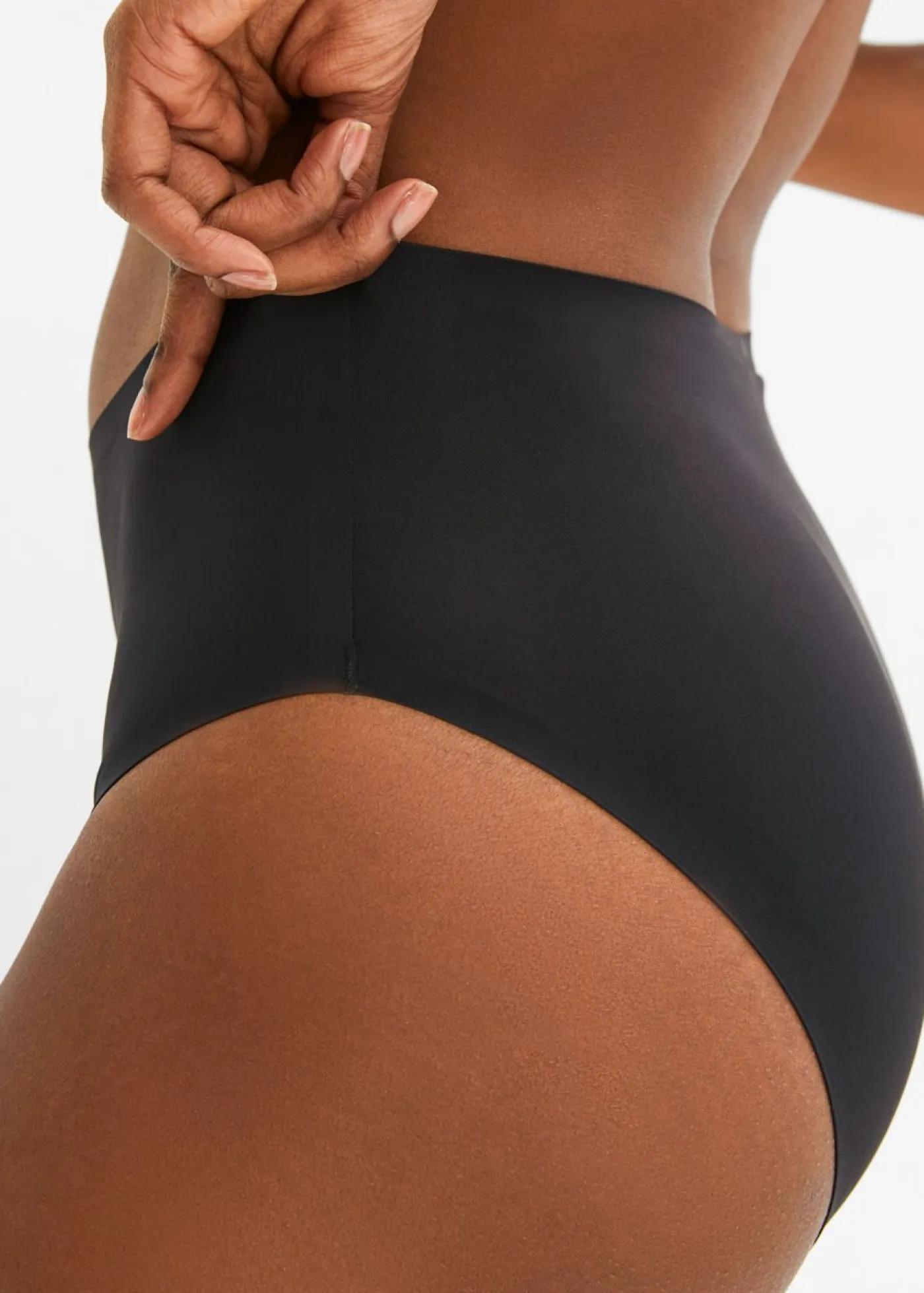 bonprix bonprix Sin Costuras|Bragas>Braguita Feel Comfort sin costuras (3 unidades) Negro