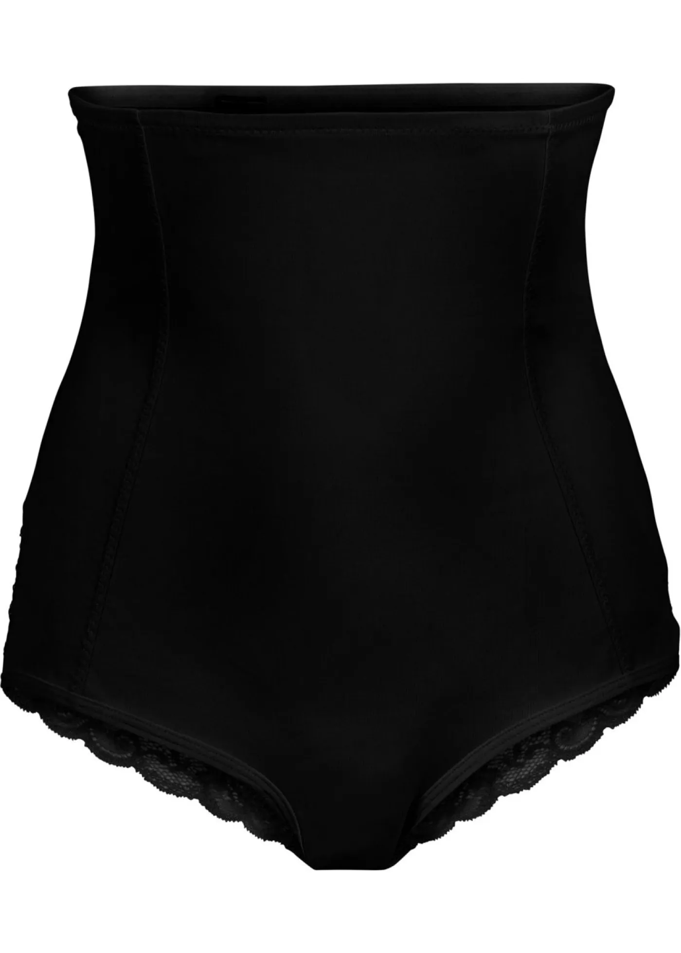 bonprix bonprix Ropa Interior Moldeadora|Bragas>Braguita moldeadora con inserto de encaje y gran efecto moldeador Negro