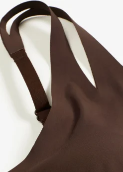 bonprix bonprix Sin Costuras|Básicos>Bralette acolchado Feel Comfort Seamless Marrón oscuro