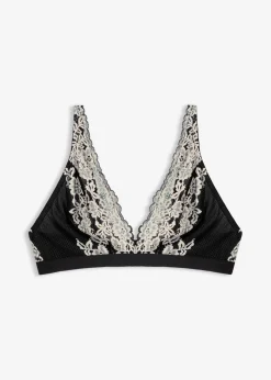 Mujer bonprix bonprix Bralette de encaje bicolor