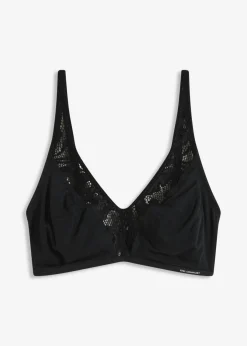 bonprix bonprix Básicos|Sujetadores>Bralette Feel Comfort de modal suave Negro